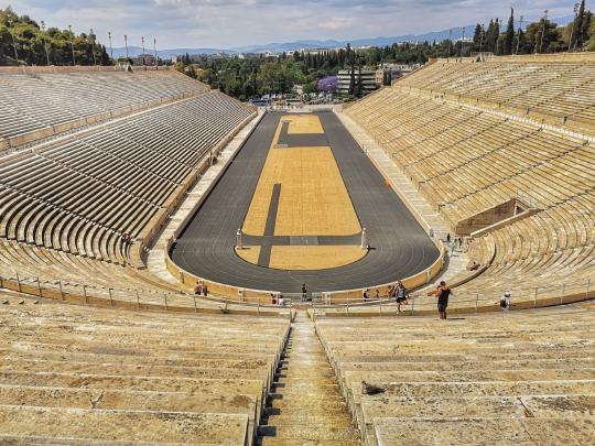 Panathenaic 体育场, 地标 靠近 大都会酒店 (大图)